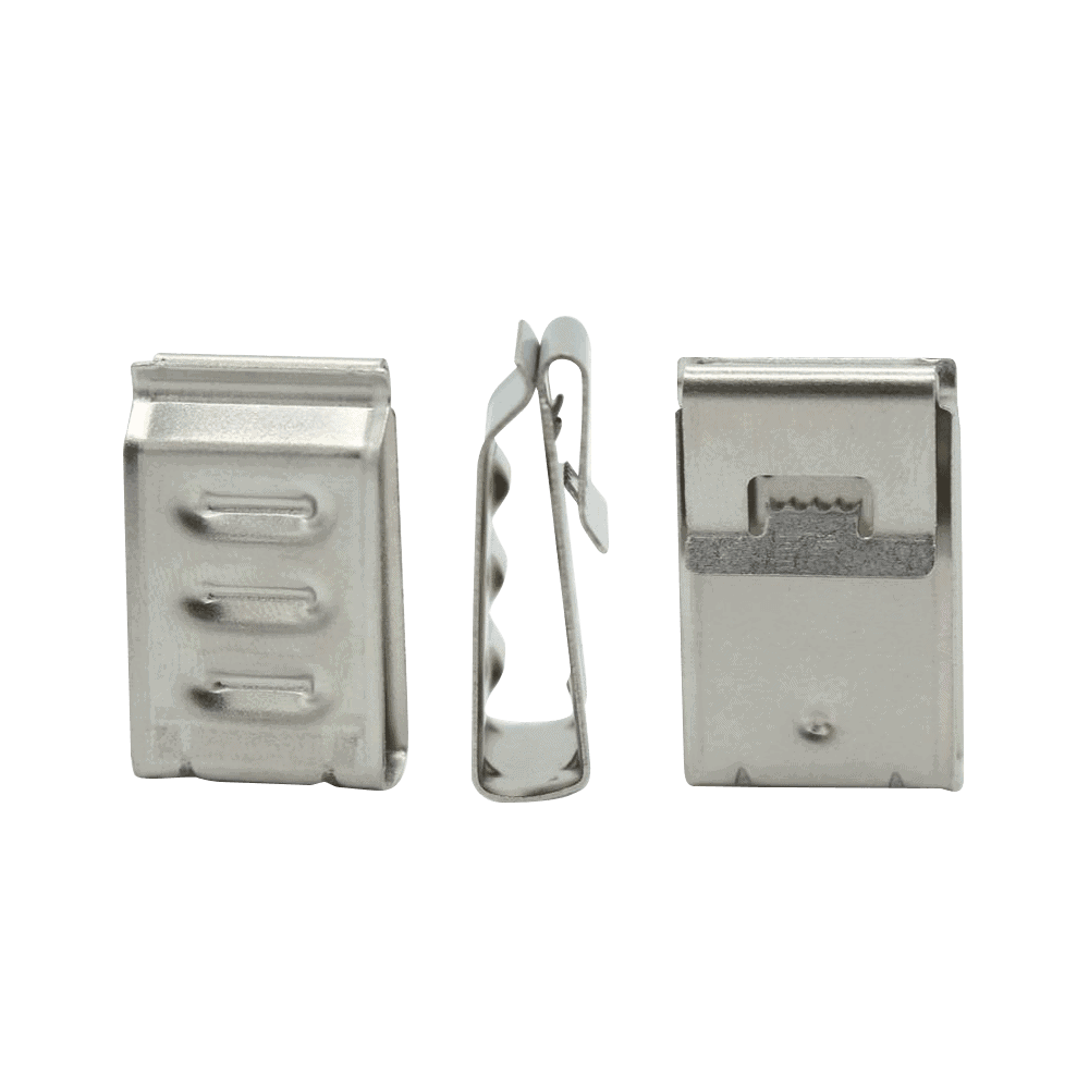 Clip de Acero Inoxidable para Fijación de 3-4 Cables