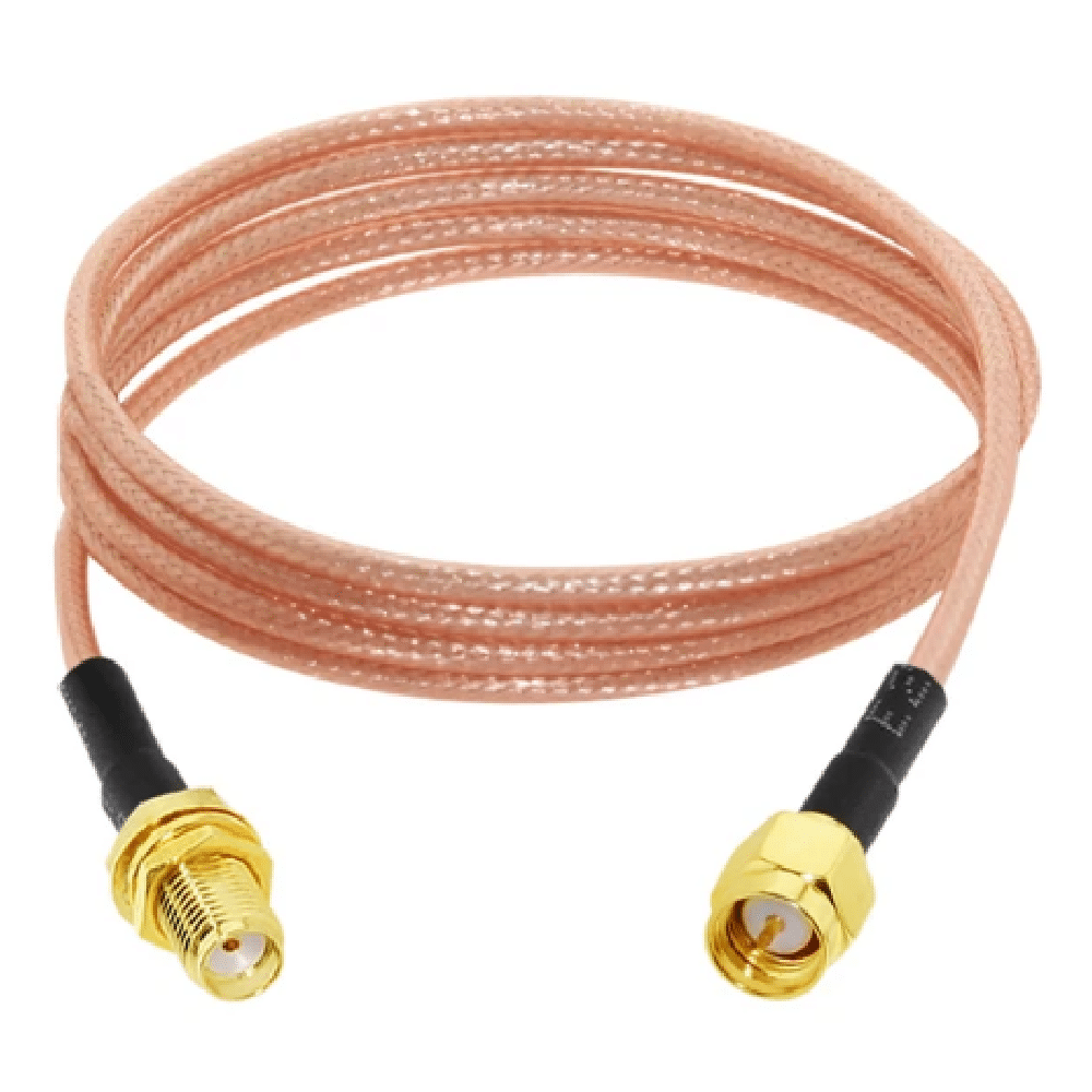 Prolongador de Cable con Conectores SMA macho-hembra, Longitud 3 mt