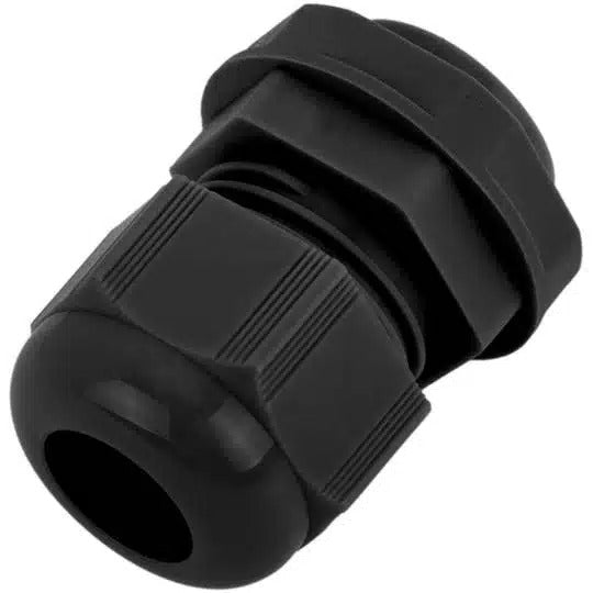 Juego de 10 Prensaestopa Oscuro Con Tuerca PG-11