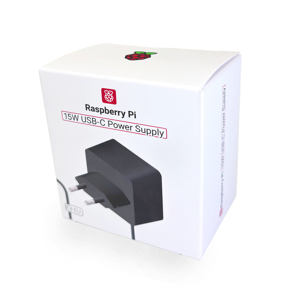 Adaptador de Corriente USB-C 15W 5V 3A (Compatibilidad Oficial Raspberry Pi 4)