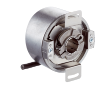 Sistema de realimentación del motor Incremental rotativo, 2.048, Eje hueco pasante, Cable, de 8 hilos, radial, 1,5 m