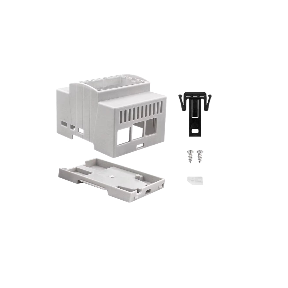 Estuche para Raspberry Pi 5 con Sistema de Montaje DIN