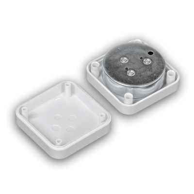 60MIN Temporizador 60 minutos mecanico Alarma-Campana Plastico Blanco