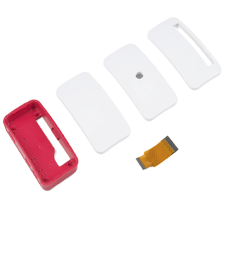 Estuche de Fábrica Para Raspberry PI Zero W- Tonalidad Roja/Blanca