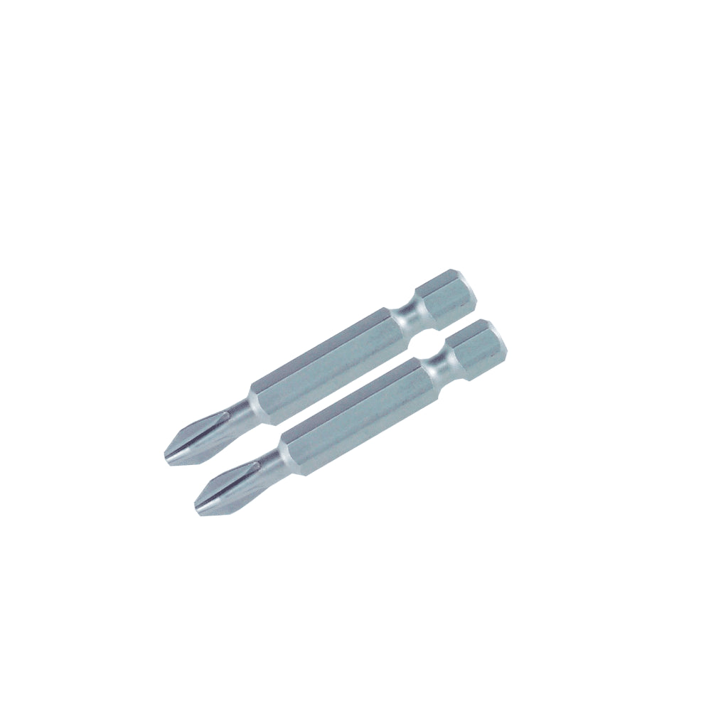Punta Destornillador Power Bit PH2 longitud 50mm – Lote de 2 piezas