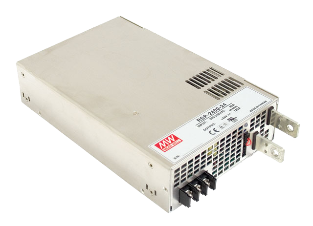 Fuente de poder Gabinete PFC 2400W 1 Salida RSP-2400 - 12V