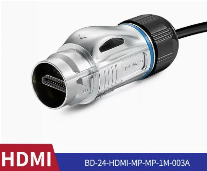 Extensor de aviación Metal BD-24 CNLINKO (HDMI-Cable 1m)