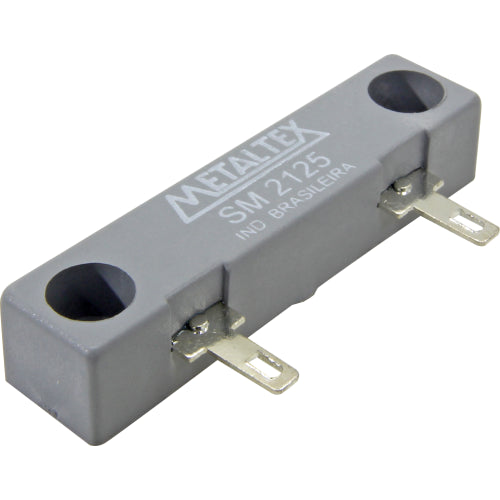 Sensor magnético 0.5A con terminal o cable (imán no se incluye) - Gris - Cable flexible 1M - NC