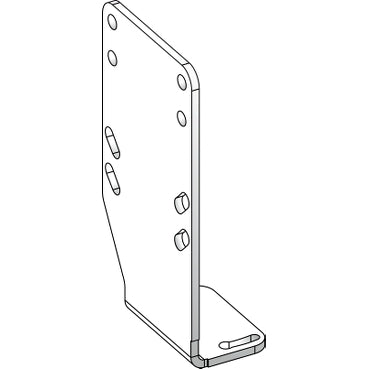 Fixing bracket, accessory for sensor, XUK, metal, for XUL substitution