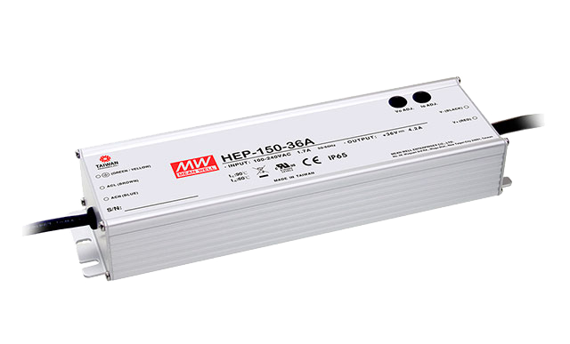 Fuente de poder entorno hostíl 150W HEP-150 - A - Ajuste Potenciómetro (Io) - 48V