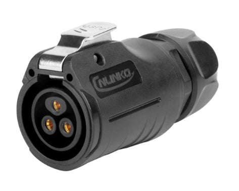 Conector Serie LP-20 Hembra 3 Pines Conector Bloqueo CNLINKO