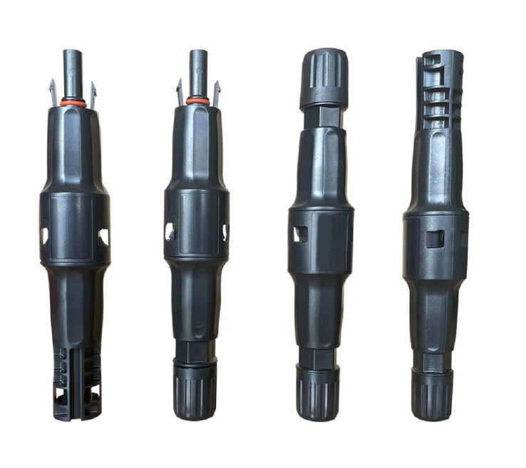Portafusible en linea MC4 para fusibles 10x85mm 1500VDC Aite Fuse