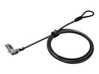 Kensington Candado fino de combinación NanoSaver para portátiles