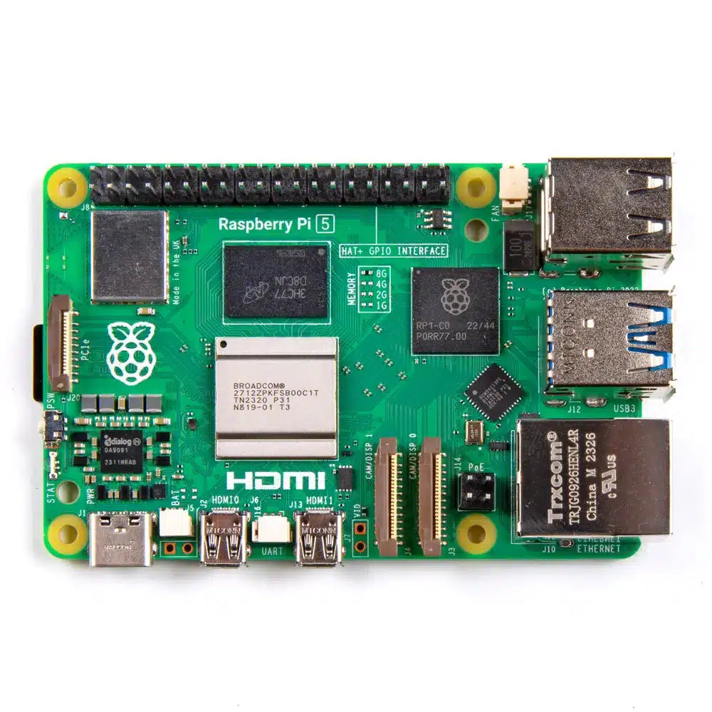 Conjunto de configuración inicial Raspberry Pi 5 con memoria RAM de 4GB