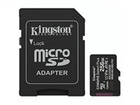 Kingston Tarjeta de Memoria 256GB microSD Canvas Selec