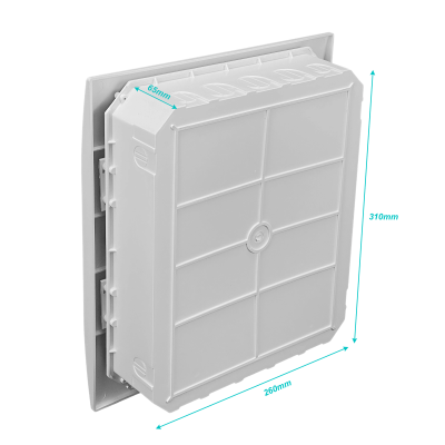 CADIN-24E. LEXO Panel Empotrable LSZH 24 Módulos Carril DIN IP41 IK08 5396424