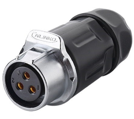 Conector Serie LP-20 Hembra 3 Pines Conector Bloqueo CNLINKO