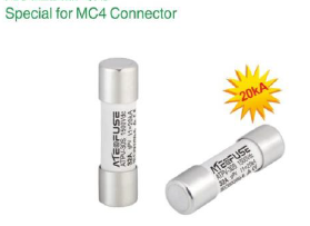 Fusible 30A, curva gPV, DC 1500V 10x38mm marca AITE Fuse