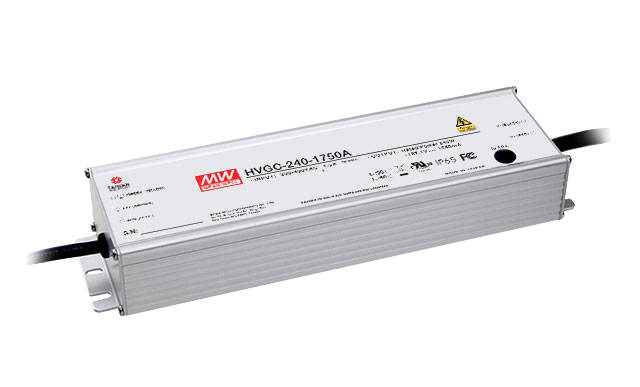 Driver LED carcasa metal 240W HVGC-240 - B - 3 en 1 (1-10V, Resistor, PWM) - 700mA (comúnmente usado)