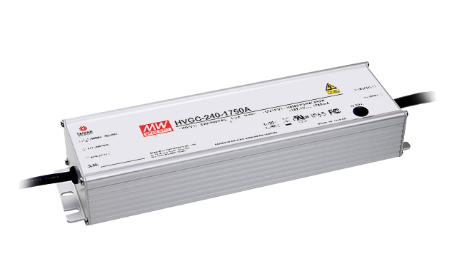 Driver LED carcasa metal 240W HVGC-240 - A - Ajuste Potenciómetro (Io) - 3500mA (comúnmente usado)