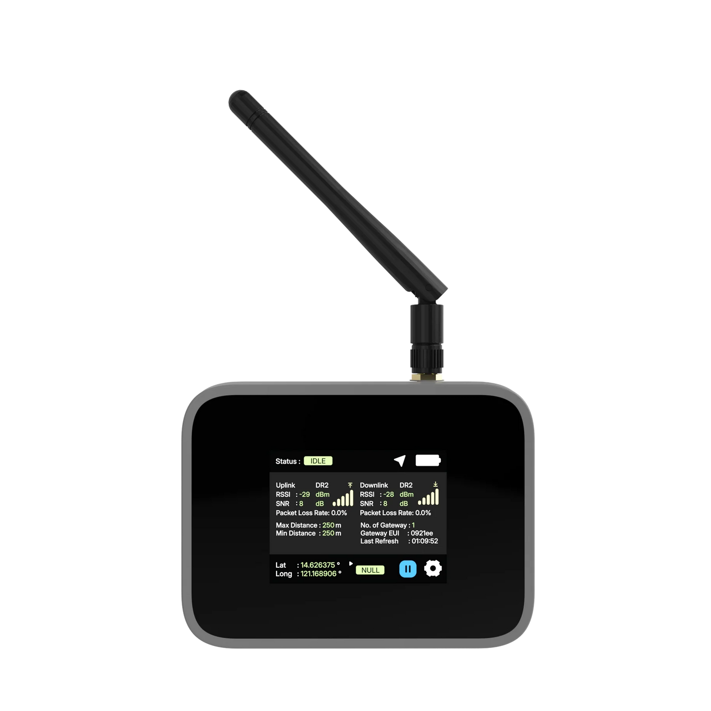 Tester LoRaWAN® RAK10701-Plus mapeo indoor y outdoor