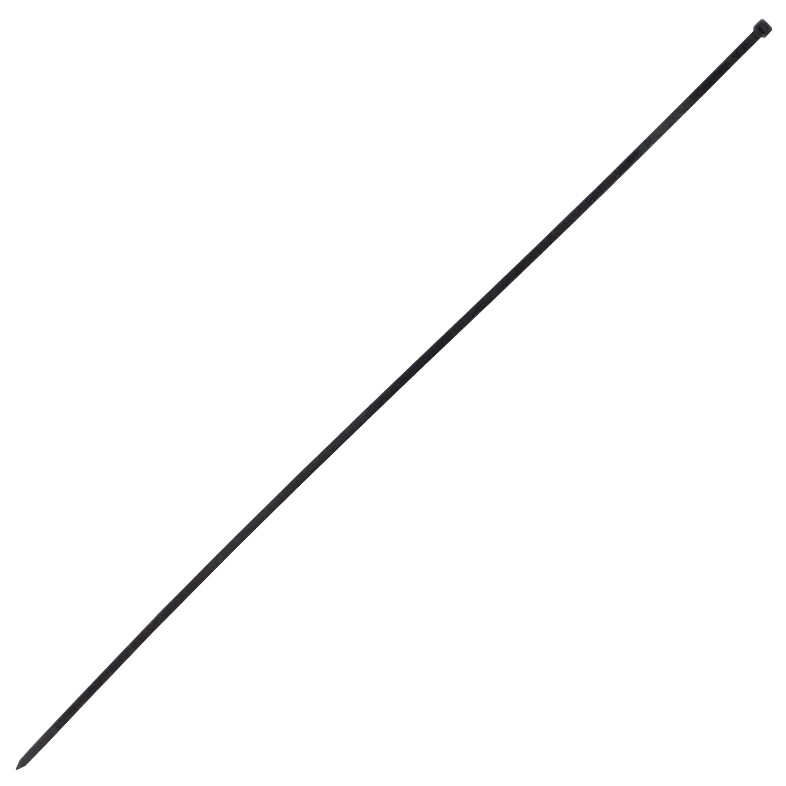 CV-45N. Brida plástica de nylon color negro, 50 unidades, dimensiones 4,8 x 500 mm (largo 500 mm, ancho 4,8 mm)