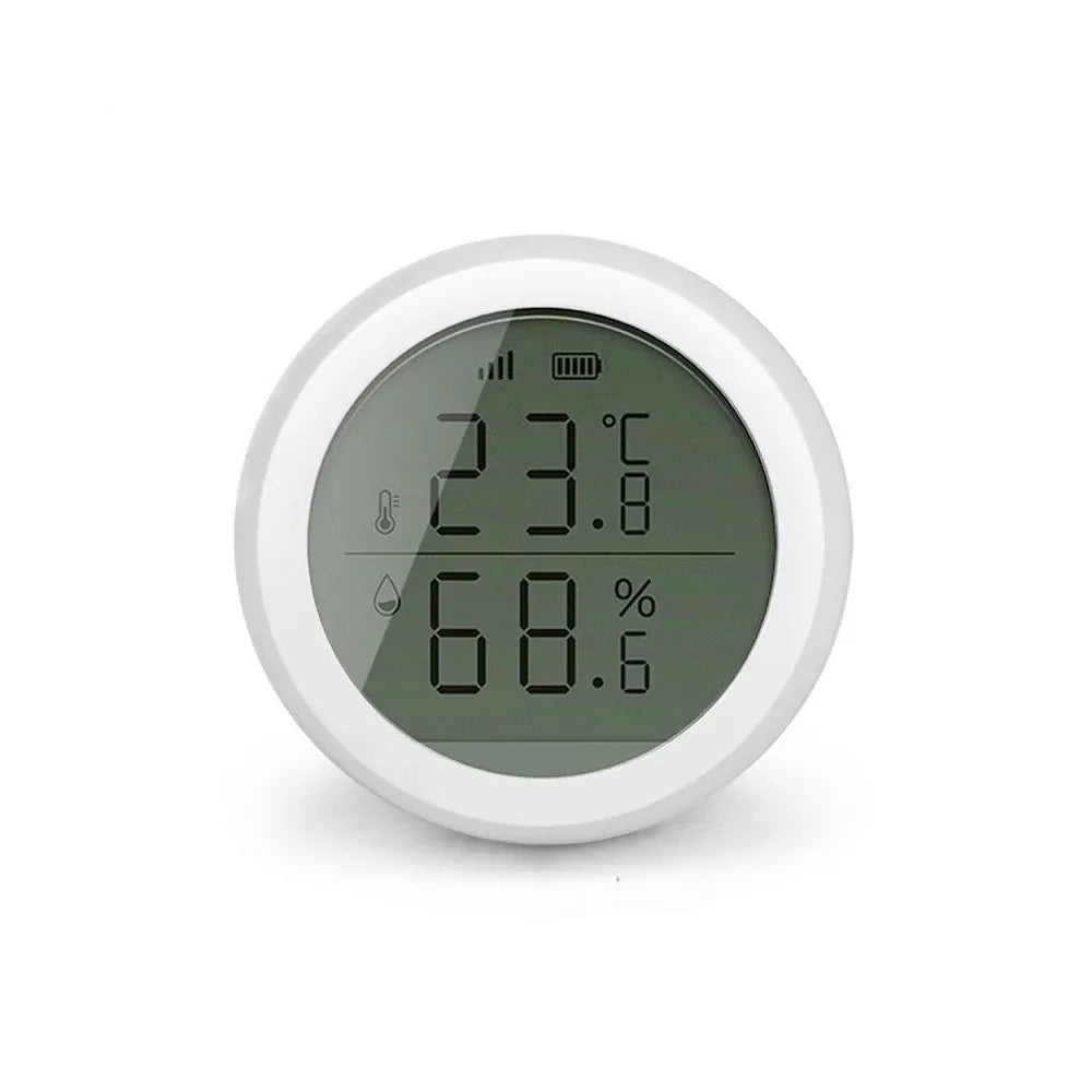 Detector de Temperatura e Humedad ZigBee con Indicador Digital (compatible con eWeLink – Sonoff)
