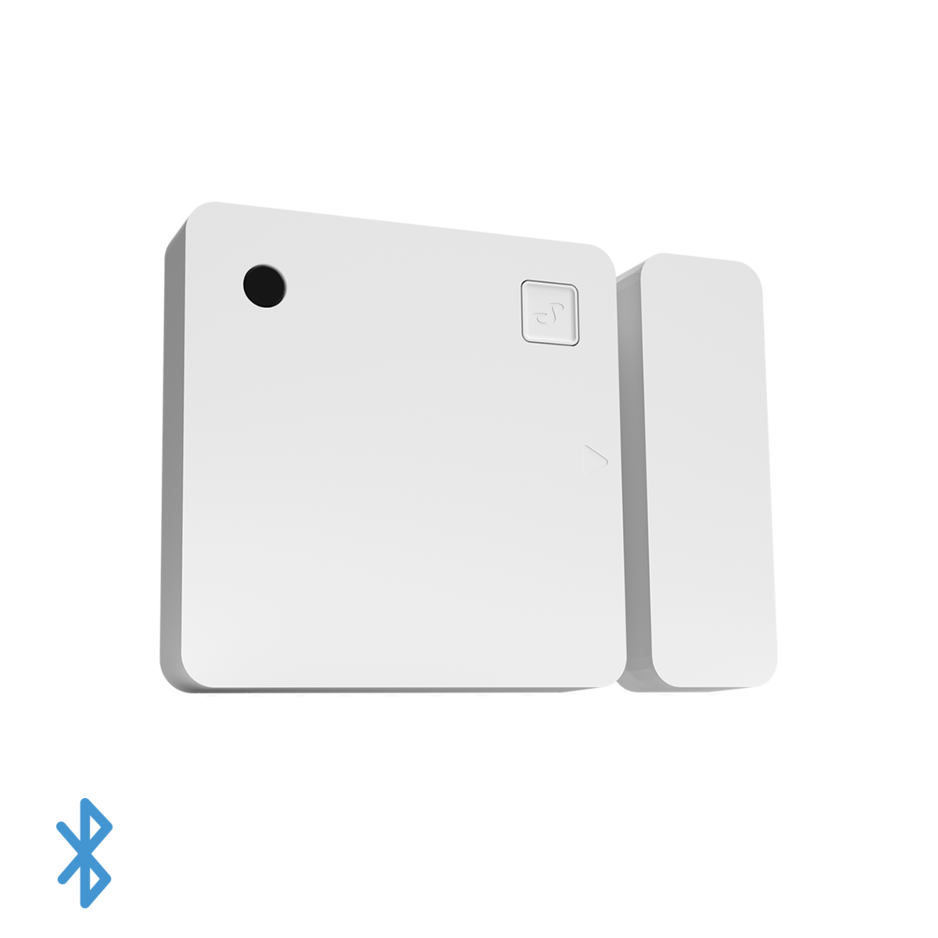 Sensor de Puertas y Ventanas Operado por Bluetooth - Negro