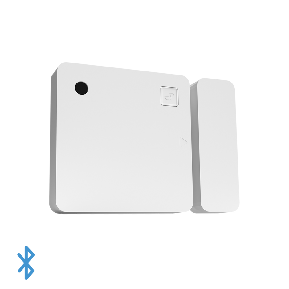 Sensor de Puertas y Ventanas Operado por Bluetooth - Café