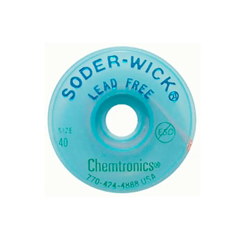 Trenza Desoldadora 2.8MM Libre de Plomo CHEMTRONICS