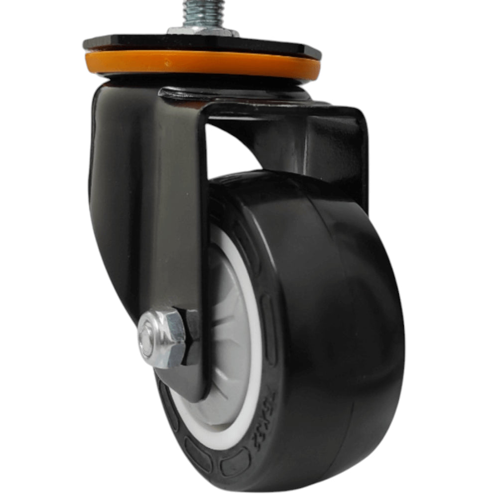 Rueda pivotante M12 (lote de 2 unidades)
