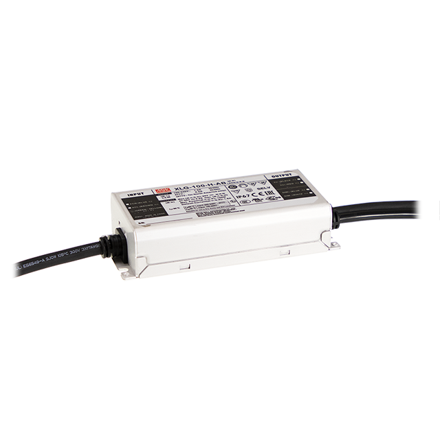Driver LED metal de voltaje PFC 100W XLG-100 - 12V - A - Ajuste Potenciómetro (Io)