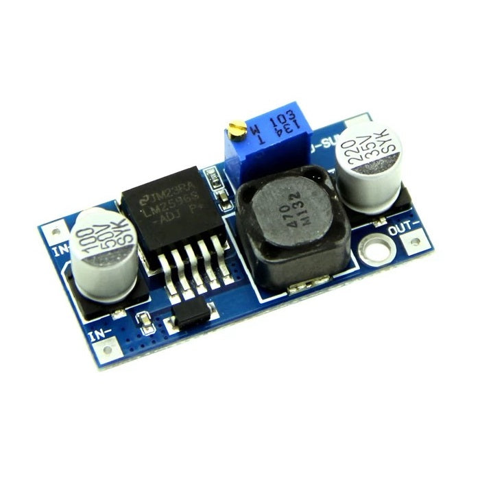 Módulo Convertidor de Voltaje DC-DC Ajustable 3 Amperios 35 Vatios LM2596