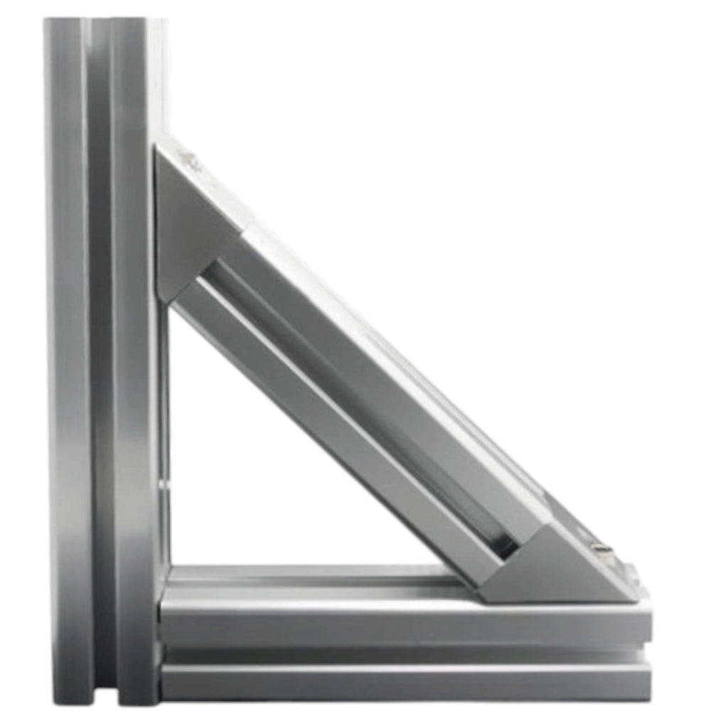 Soporte ángulo 45° Perfil Tslot 45x45 mm (pack 2 und)