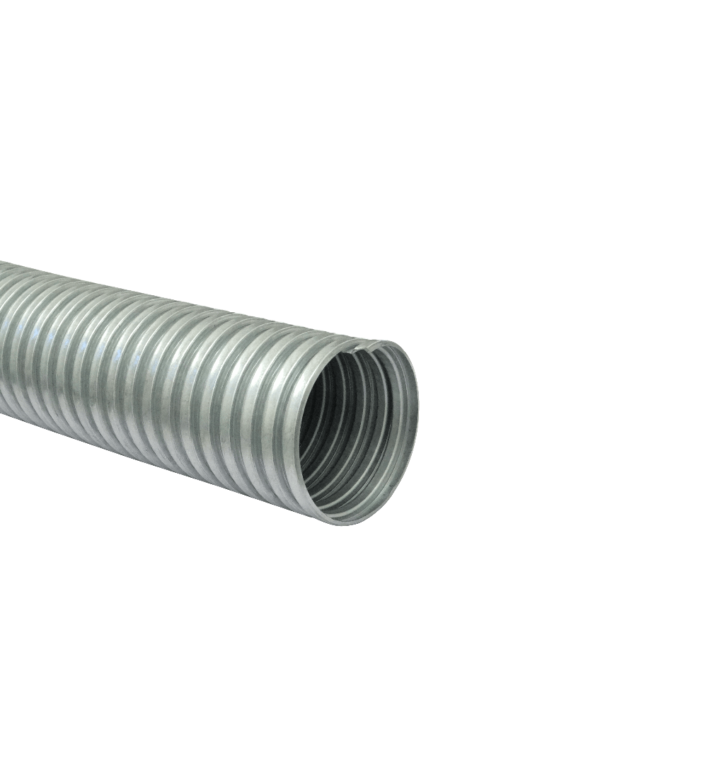 FLEXE110. Conducto flexible Solo-Metal de 110 mm, bobina de 10 m, diámetros exterior/interior 110/102