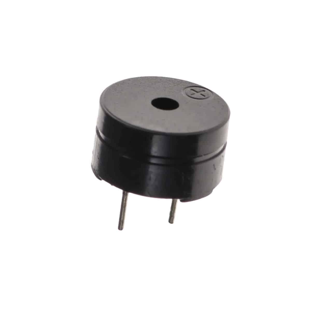 Transductor acústico pasivo de 12mm a 5V para instalación directa en circuitos impresos