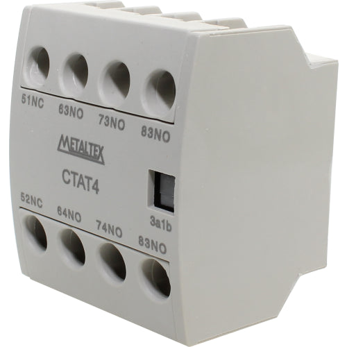 Contacto auxiliar para contactor Serie CT9 a CT85 - Frontal - 2NA