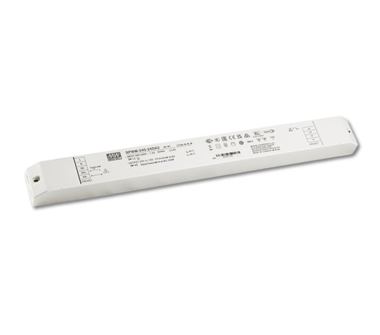 Driver LED PWM DALI-2 240W 24V Mean Well SPWM-240-24DA2 - 48V - DA2