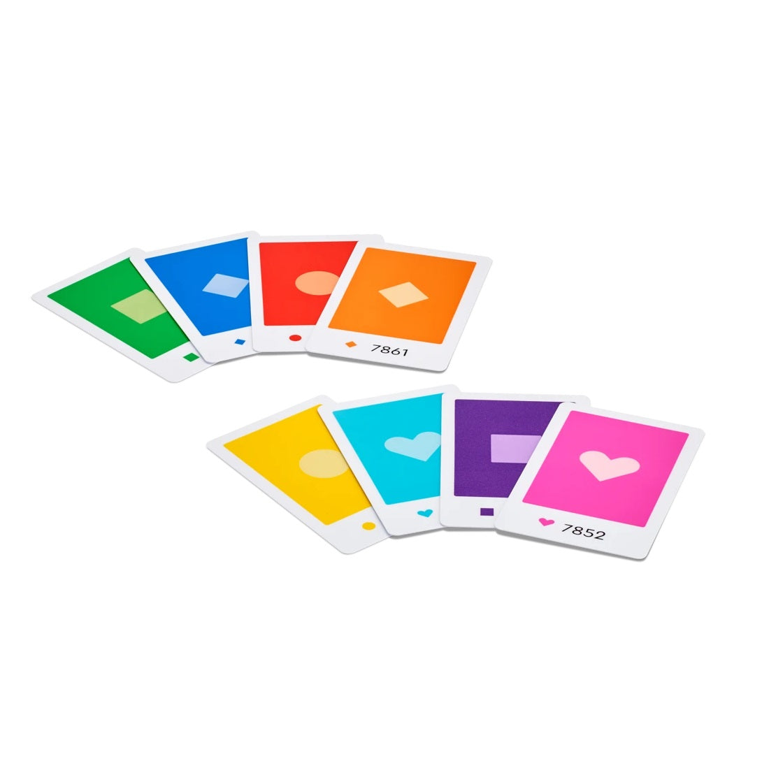 Juego de Fichas de Acoplamiento LEGO Education – Interface Cards, Paquete de 8 piezas.