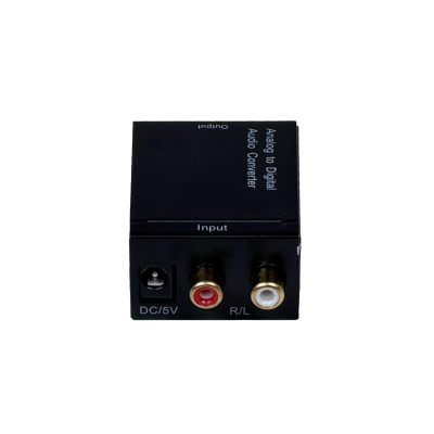 COAXIAL-TOSLINK. Convertidor BiDireccional RCA-H-Coaxial Audio-Optico-Toslink SPDIF
