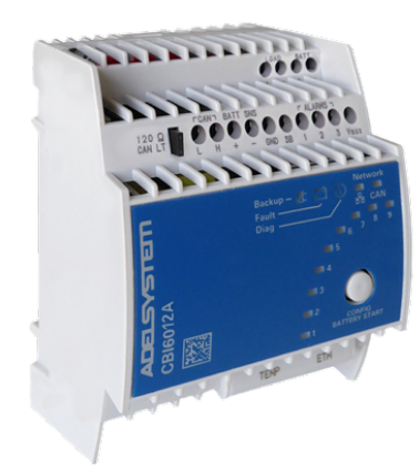 DC-UPS All In One Ethernet: ModBus TCP/IP e SNMP In:110-277Vac Out:24V 2.5A