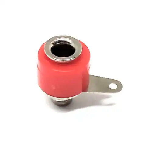 Terminal Banana 4mm Receptáculo Coloración Roja