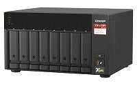 QNAP TS-873A NAS Torre Ryzen Embedded V1500B 8 GB DDR4 0 TB QNAP Turbo System Antracita