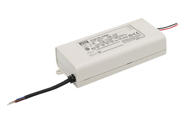 Driver LED plástico PFC 40W PCD-40 - 350mA (comúnmente usado)