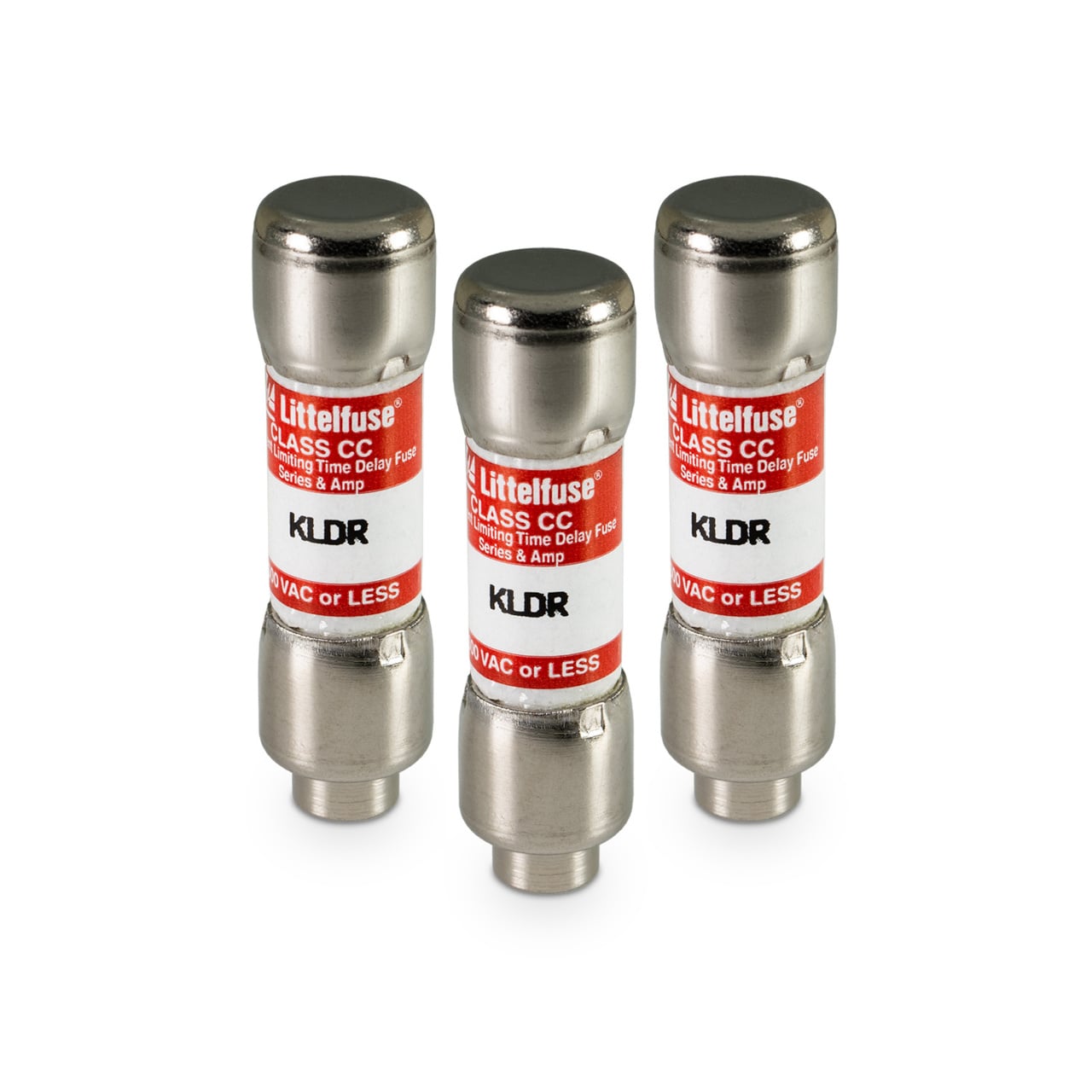 Fusible Littelfuse KLDR 600 Volts AC, Clase CC, lento - 3,5A