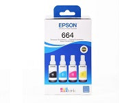 Epson Botella T664520-4 Pack full set L120 L1300 L121