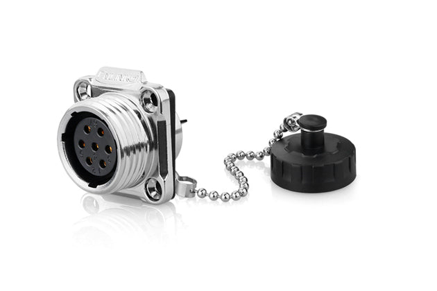 Conector Serie YW-20 Hembra 7 Pines Socket Soldar CNLINKO