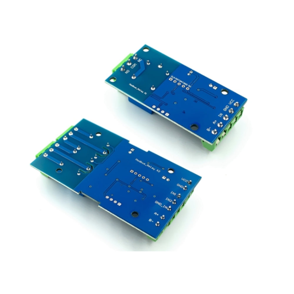 Interfaz Modbus RTU RS485 con 2 Salidas de Relé y 2 Entradas Fotoacopladas