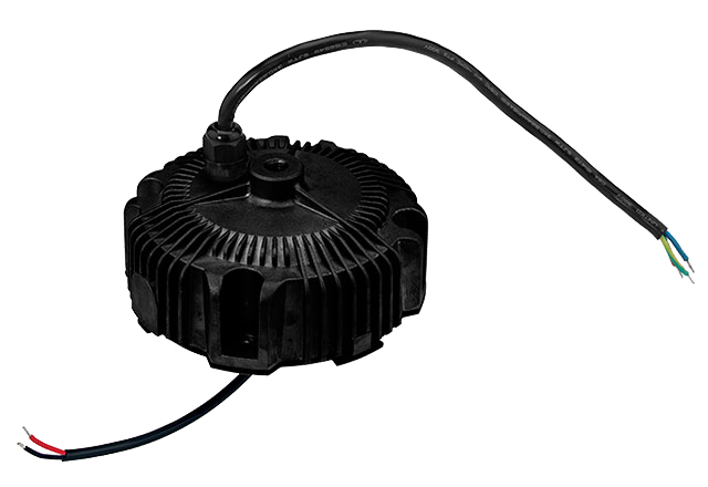 Driver LED carcasa circular opción DALI 200W HBG-200 - 48V - Fija