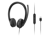 Lenovo Headphones - USB-A Wired Stereo Headset Gen